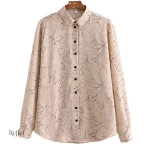 Chemise avec imprime vintage pour les femmes