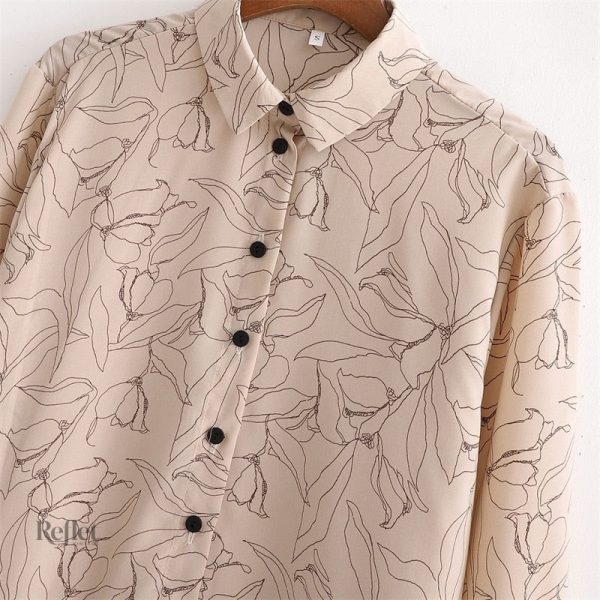 Chemise stylée pour un look vintage moderne