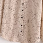 Chemise vintage tendance pour femme, motifs colorés