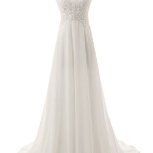 Coupe Princesse Robe De Mariée élégante et romantique