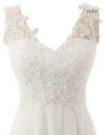 Robe de mariée style princesse avec jupe volumineuse