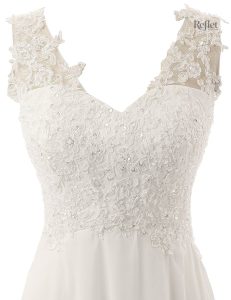 Robe de mariée style princesse avec jupe volumineuse