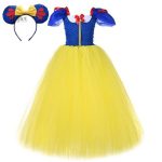 Robe magique à volants pour enfants