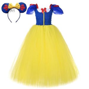 Robe magique à volants pour enfants