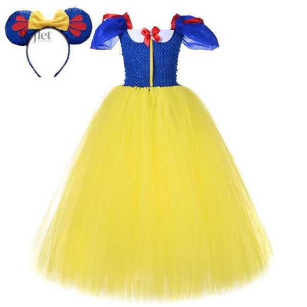 Robe magique à volants pour enfants