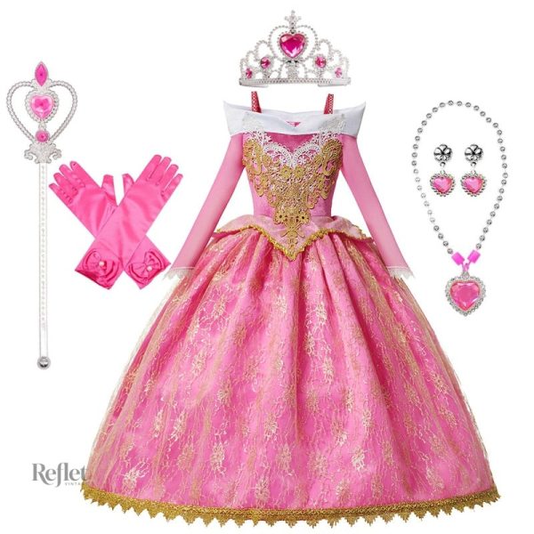 deguisement-robe-de-princesse-fille-1 Déguisement Robe de Princesse Fille