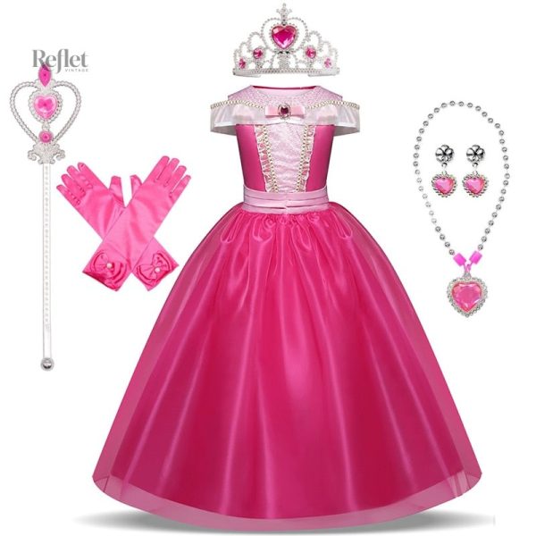 Costume de princesse scintillant pour occasions spéciales