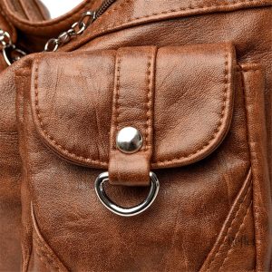 Sac à main femme en cuir vintage de qualité supérieure