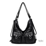 Modèle de sac à main en cuir pour un style rétro