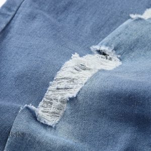 Jean vintage homme déchiré style rétro