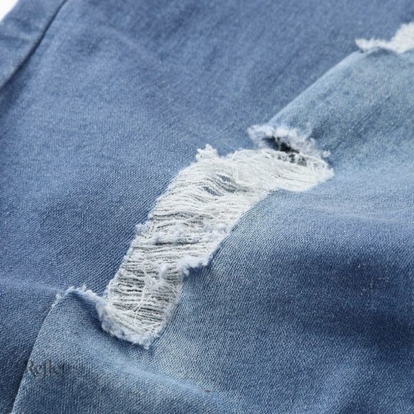 Jean vintage homme déchiré style rétro