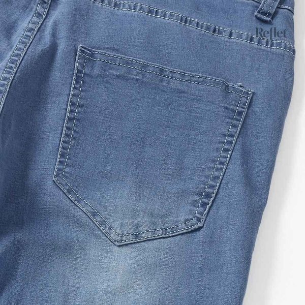 Pantalon décontracté homme à l'aspect usé