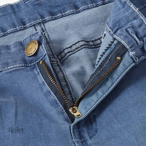 Jean destroy homme avec finition vintage