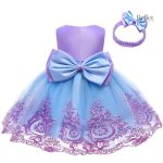 Robe de princesse pour enfant avec tulle et paillettes