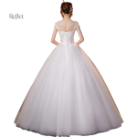 Robe princesse femme à manches longues, style classique