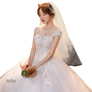 Robe de bal femme, design féérique et romantique