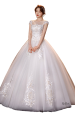Robe femme en dentelle, teinte douce et délicate