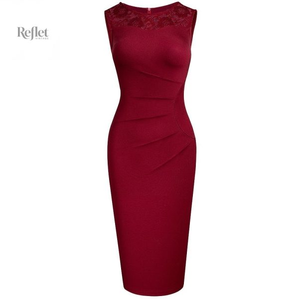 femme-robe-annee-40-1 Robe Femme Année 40 au style rétro