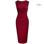 Robe élégante de style rétro à motifs floraux