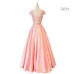 Robe de bal féminine à design féerique pour occasions spéciales