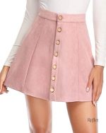 Mini jupe rétro pour filles style années 70