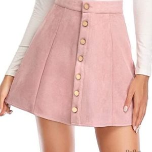Mini jupe rétro pour filles style années 70