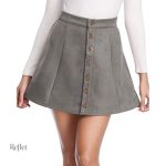 Filles : jupe mini tendance années 70