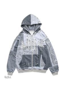 Gilet zippé vintage pour homme en style rétro
