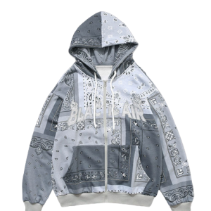 Gilet zippé vintage pour homme en style rétro