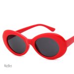 Lunettes de soleil oversize à la mode vintage