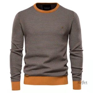 Pull homme style rétro, look décontracté