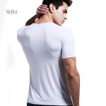 T-shirt blanc pour homme, style décontracté vintage