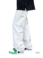Jean Blanc Vintage pour homme en style rétro