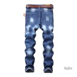 Jean homme tendance vintage, denim de style retro des années 70