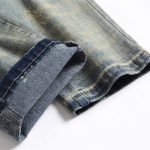 Jean vintage homme effet usé et tendance