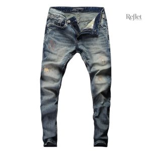 Jean homme vintage 1980 en denim authentique