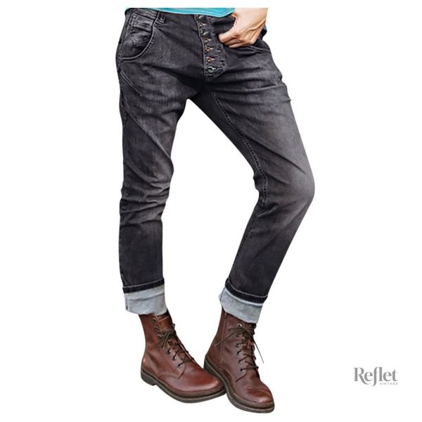 Jean rétro pour homme, alliant confort et esprit vintage