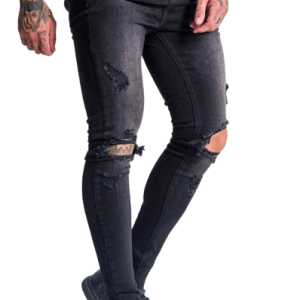 Pantalon noir rétro, coupe vintage pour une allure décontractée