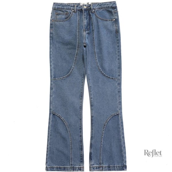 jean-old-school-homme-1 Jean Vintage Homme Old School en denim classique
