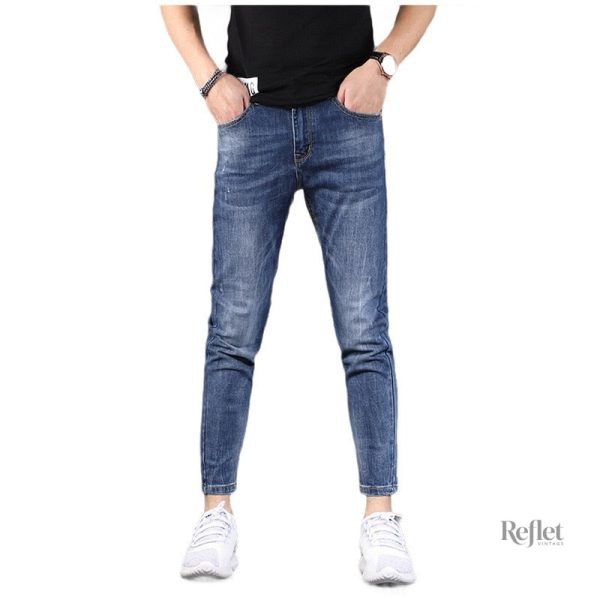 jean-slim-vintage-homme-1 Jean Slim Vintage homme en denim pour un style rétro