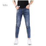 Jean homme slim design vintage avec coupe ajustée
