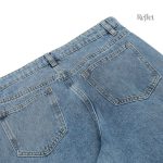Cargo en jean, mode vintage pour homme contemporain