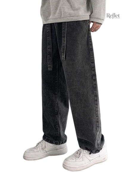 jean-vintage-large-homme-1 Jean Vintage Homme Large, style rétro et décontracté