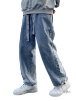 Jean large pour homme, look vintage intemporel