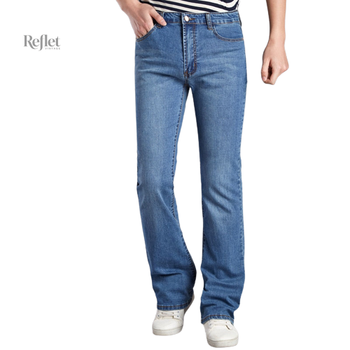 jeans-droit-vintage-homme-1 Jeans Droit Vintage Homme