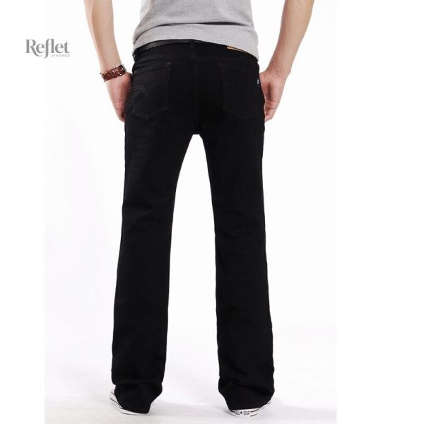 Jean Vintage Homme confortable avec une coupe classique
