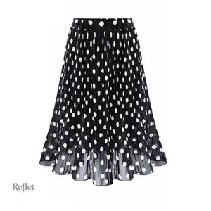 Jupe à pois inspirée des années 50