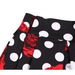 Jupe classique à pois, look années 60
