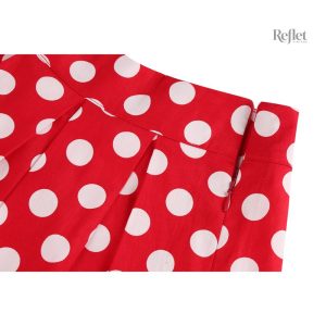 Jupe vintage à pois classique et intemporelle