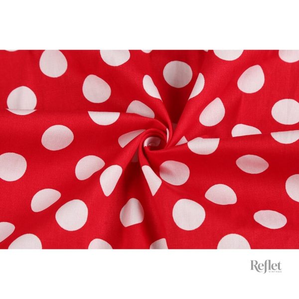 Jupe à pois rétro pour un look chic